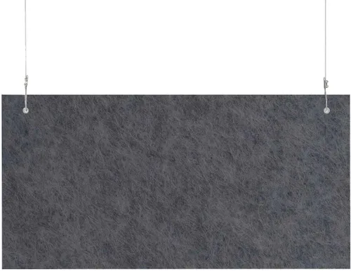 Vista 9 de Versare Baffles acústicos colgantes SoundSorb Material de amortiguación de sonido Colgado de techo Diseño moderno Paneles SoundSorb beige
