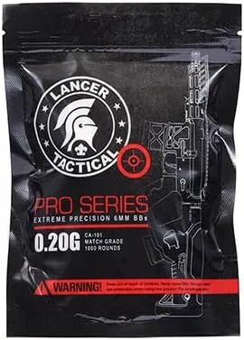 Vista 6 de Lancer Tactical Rifle Airsoft de Francotirador M24 Mejorado de Acción de Cerrojo Accionado por Resorte con Mira