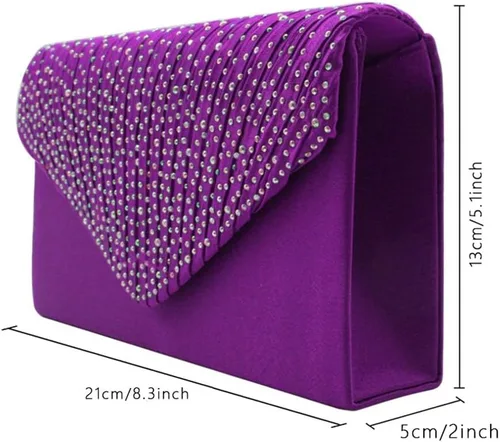 Vista 6 de Nuevo bolso nupcial del bolso de la boda de las señoras