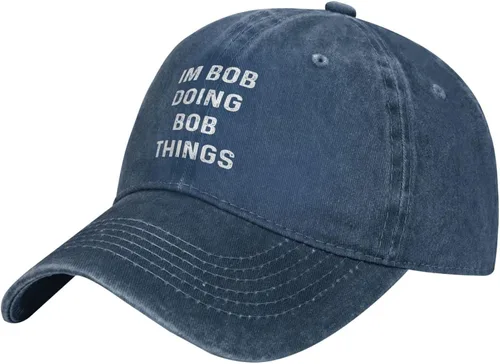 Vista 2 de Im Bob Doing Bob Things Hat Men Baseball Hat Vintage Caps