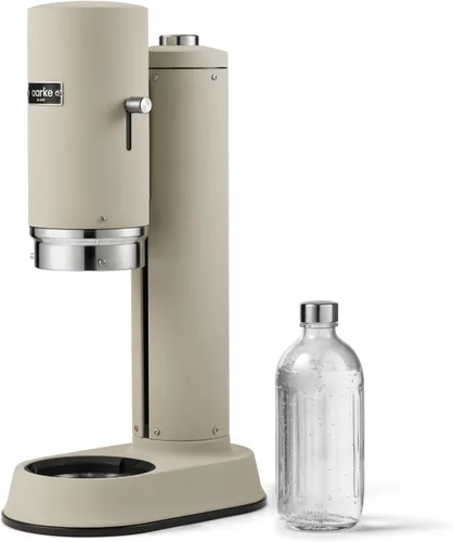 Vista 13 de Aarke Carbonator Pro, Máquina para Agua Espumosa y Carbonatada, Acero Inoxidable con Botella Reutilizable de Vidrio, Volumen 800 mL/27 fl oz