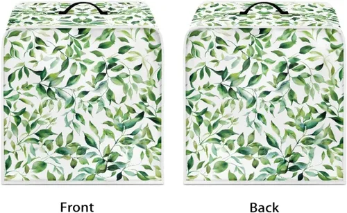 Vista 13 de Funda para cafetera, poliéster, azul, se adapta a la mayoría de máquinas de café estándar, protector resistente al polvo, huellas dactilares Playa