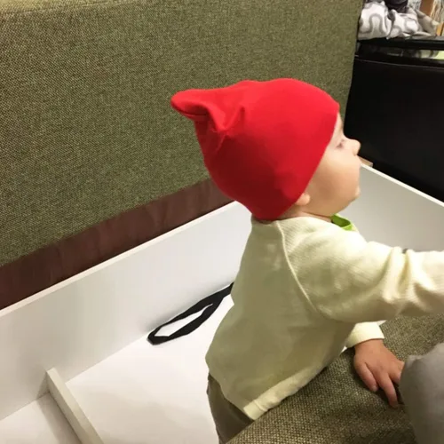 Vista 3 de DRESHOW BQUBO - Gorro unisex para bebé, paquete de 8 unidades, gorro de punto suave y lindo para bebé