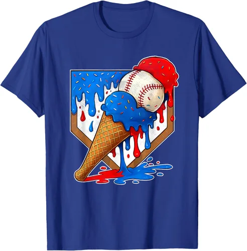 Vista 18 de Camiseta de béisbol desgastada para niños y jóvenes