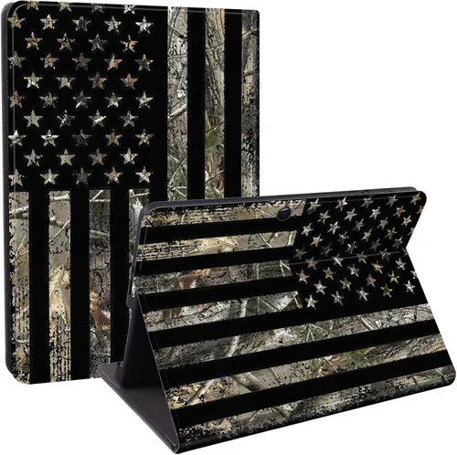 Vista 33 de Funda diseñada para Microsoft Surface Pro 11/10/9, protección ligera, múltiples ángulos, piel sintética, delgada, con función de encendido y apagado