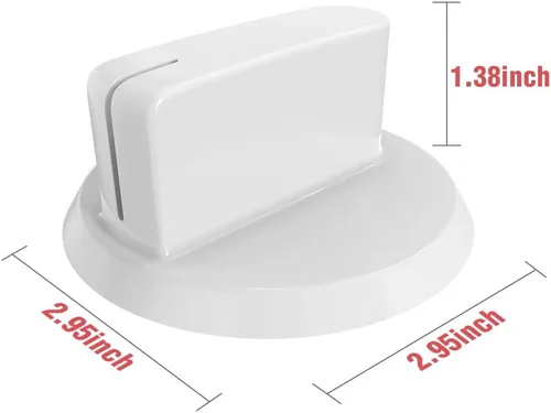 Vista 2 de WE03X25285 Perilla de control del temporizador de secadora compatible con secadora GE Hotpoint PS11763058 AP6032623 GE dryer knob replacement and