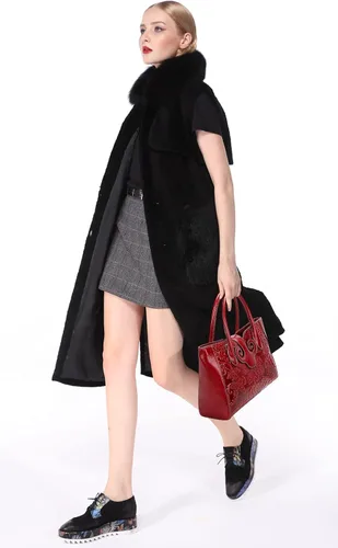 Vista 5 de PIJUSHI Bolsos florales para mujer bolso de mano con asa superior bolsos de hombro para mujer paquete con carteras de cuero genuino para mujer
