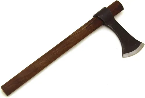 Vista 4 de Medieval Warrior Hacha vikinga pequeña (05BR)