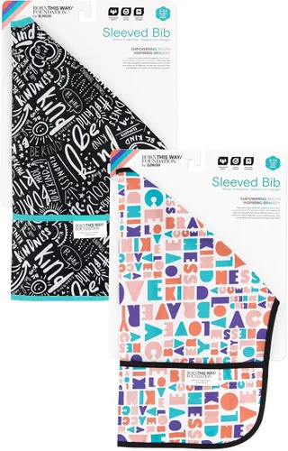 Vista 6 de Bumkins Sleeved Bib for Girl or Boy, Baby and Toddler for 6-24 Mos