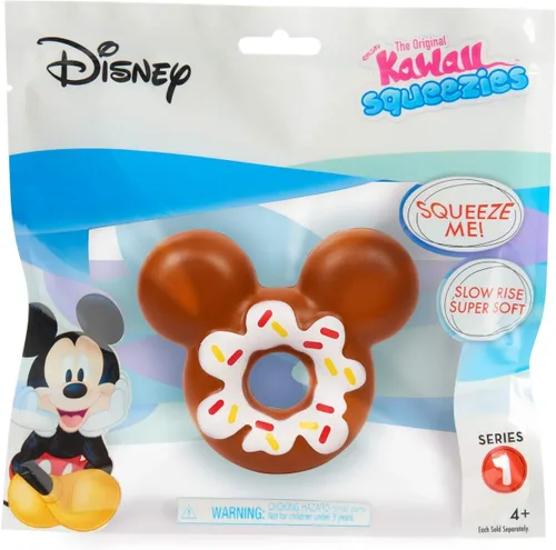 Vista 3 de Kawaii Just Play Squeezies Mickey Donut, Multicolor