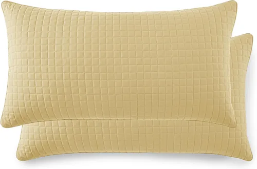Vista 101 de Fundas Southshore Fine Linens Vilano Springs, para almohada, acolchadas, Microfibra, Pizarra, 20" x 36" 15 - Pizarra
