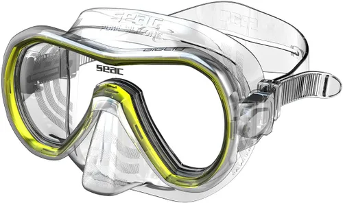 Vista 3 de Seac Giglio, máscara de buceo y snorkel para adultos y buceadores más jóvenes