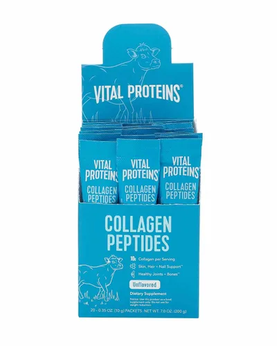 Vista 3 de Vital Proteins Caja de péptidos de colágeno de 20 quilates, 0.35 onzas