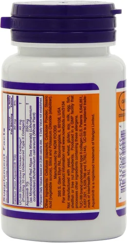 Vista 4 de Colágeno tipo II sin desnaturalizar UC II Joint Health 60 VegiCaps (paquete de 2)