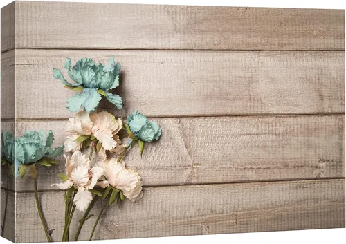Vista 16 de SIGNFORD Lienzo impreso para pared, bosque brumoso, amanecer, bosques encantados y luz matutina, fotografía, realismo, decorativo, escénico