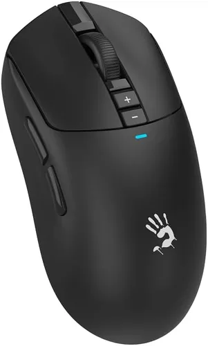 Vista 2 de Bloody R72 Ultra Wireless Gaming Mouse 20000 CPI Sensor óptico 1ms Modo dual de baja latencia USB e inalámbrico - Negro