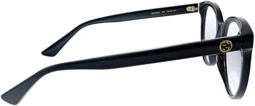 Vista 3 de Gucci Marcos ópticos Gg0329o de 2087in para mujer Negro Transparente Negro