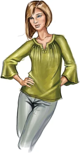 Vista 4 de Butterick Patterns Butterick B6632 - Patrones de costura para mujer, tallas 14-22