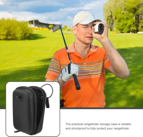 Vista 9 de EXCEART Funda rígida para telémetro de golf, funda de transporte para telémetro, bolsa de almacenamiento de Eva para agua, bolsa de almacenamiento