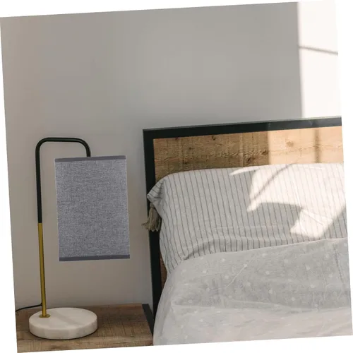 Vista 5 de Lámpara de pie Lámpara de pie Pantalla cuadrada Rectangular Lino Lavable a mano Cubierta de luz de mesa