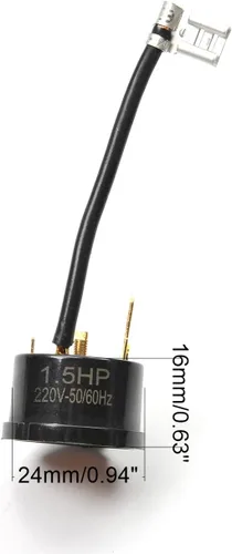 Vista 5 de Othmro 12 unids Compresor Protector de sobrecarga térmica del refrigerador 1.5 (HP) 1125 W Compresor pieza de repuesto Compresor Protector