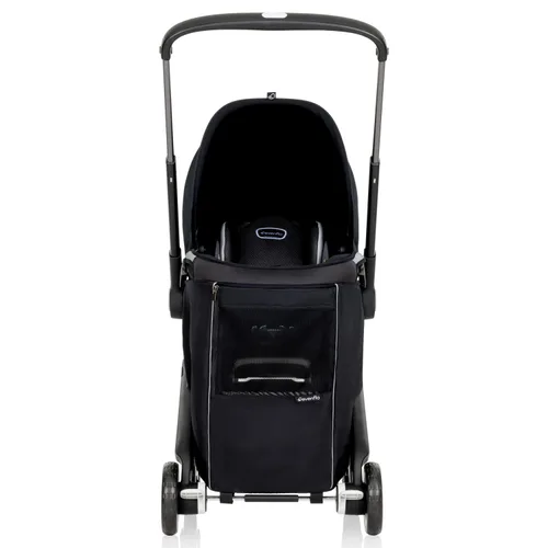 Vista 4 de Evenflo Shyft DualRide Carryall Bolsa de almacenamiento (negro)