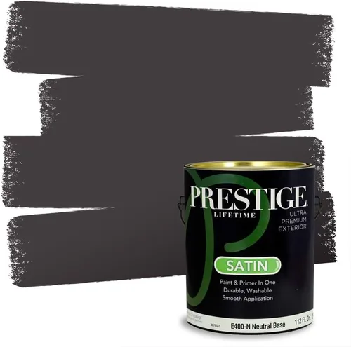 Vista 74 de Prestige Paints - 2 en 1, pintura base y pintura de exterior, P400-D-SW7053