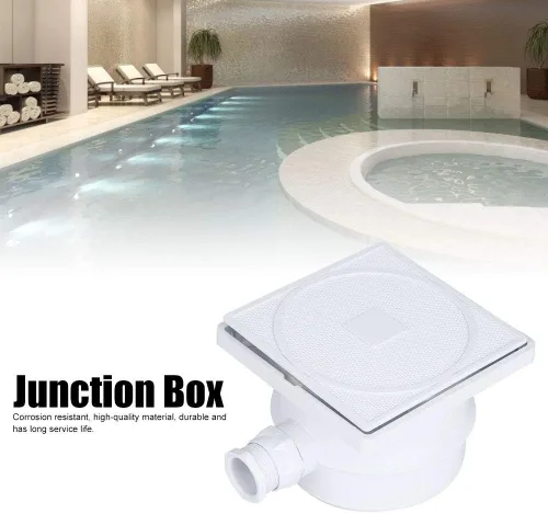 Vista 8 de TOPINCN Caja de conexiones impermeable G3/4 DN20, accesorio de luz subacuática, conveniente para la iluminación de la piscina