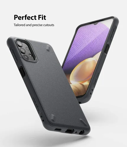 Vista 7 de Ringke Onyx - Funda compatible con Samsung A32 5G, bordes elevados antihuellas, agarre de poliuretano termoplástico, resistente y duradero, a prueba