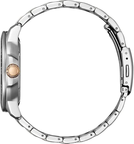 Vista 3 de Citizen Mens Analogue Eco-Drive Watch with Stainless Steel Band