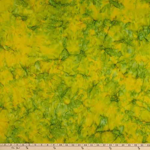 Vista 6 de Anthology Batiks Lava Solids Lava Solids Aqua Green, Tela de The Yard
