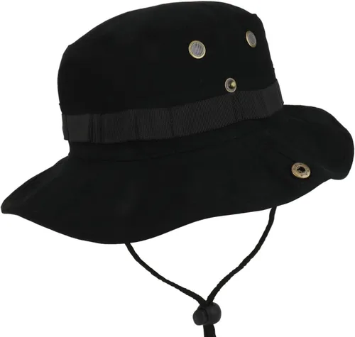 Vista 3 de Armycrew - Gorra con cierre de gancho y lazo con bandera militar americana con correa para la barbilla