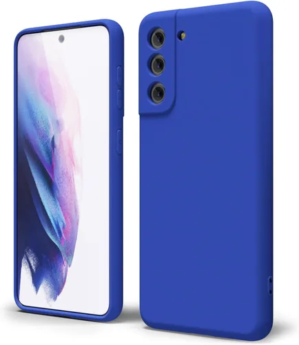 Vista 401 de oakxco Funda para teléfono Samsung Galaxy S8 de silicona líquida, delgada y fina de gel de goma suave TPU cubierta protectora simple llana