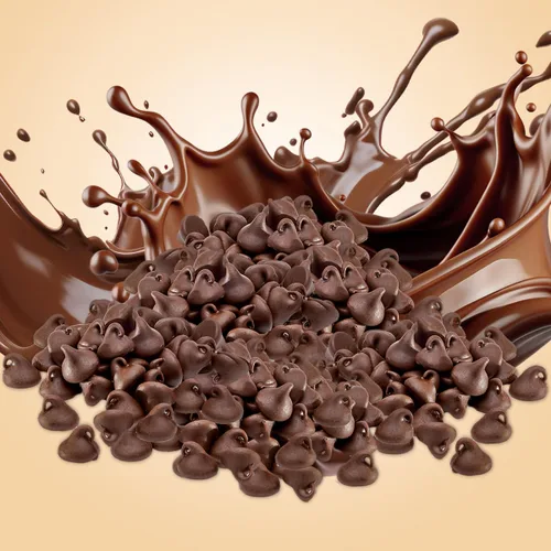 Vista 5 de Lieber's Chips con sabor a chocolate - Bolsa de 9 oz - Chips de chocolate sin gluten, veganos, sin lácteos - Perfectos para hornear, botanas