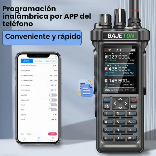 Vista 8 de Radio de Jamón PDA Cb Radio10W APRS GPS de onda corta de largo alcance SW
