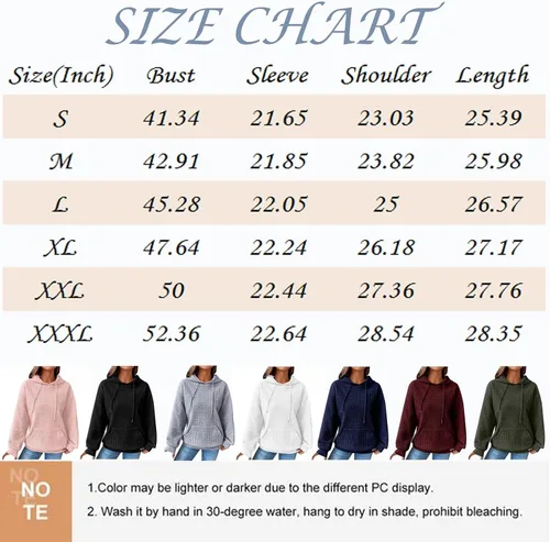 Vista 5 de Camisas de Navidad para mujer, sudadera con capucha de manga larga con estampado de cordón y bolsillo, S-3XL