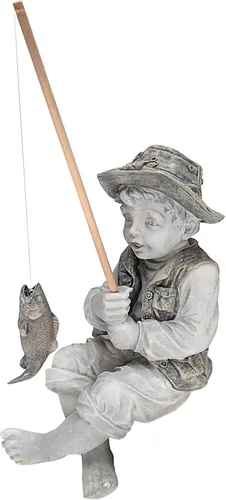 Vista 6 de Design Toscano Frederic, el pequeño pescador de Aviñón
