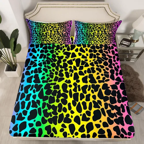 Vista 16 de Sábana bajera ajustable con diseño floral botánico para habitación de niños, diseño floral botánico para habitación de niños, diseño de ramas
