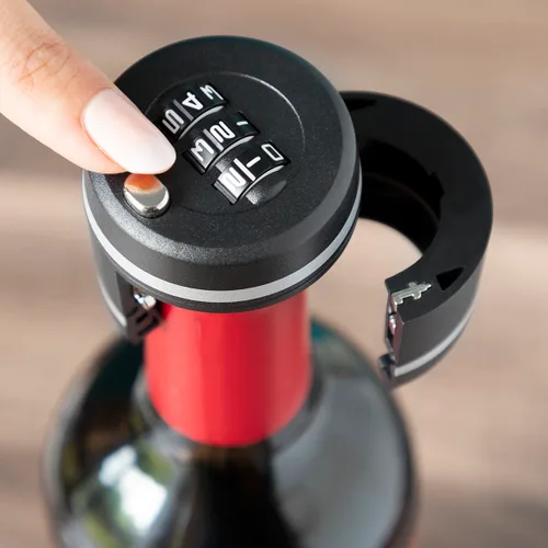 Vista 4 de Candado para Botellas de Vino Botlock InnovaGoods