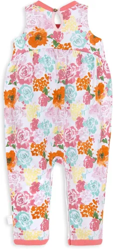 Vista 2 de Burts Bees - Mameluco de 100 algodón orgánico de una sola pieza para niñas enterizo de una sola pieza 100 algodn orgnico
