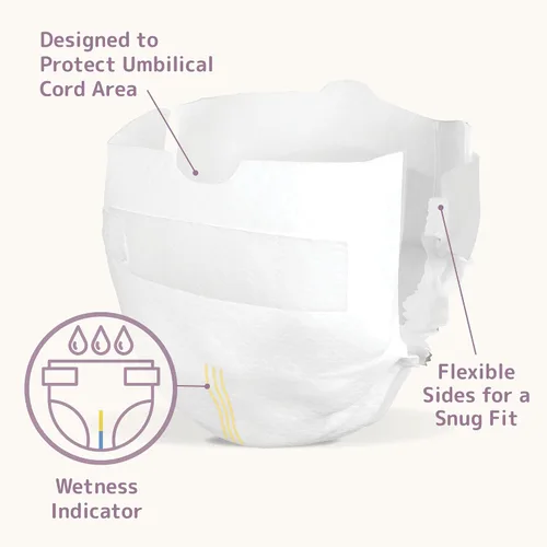Vista 3 de Bambo Nature Pañales hipoalergénicos Dream Baby, pañales sostenibles con etiqueta ecológica de primera calidad, protección mejorada contra fugas