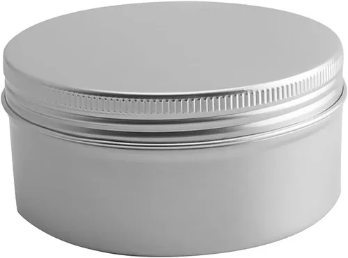 Vista 41 de Othmro Latas redondas de metal de 8.3 onzas, latas de aluminio, contenedores recargables de 8.5 fl oz, botellas de lata con tapa de tornillo