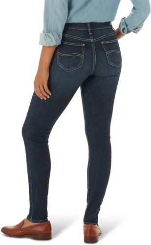 Vista 2 de Lee Jeans ajustados Ultra Lux de tiro medio para mujer
