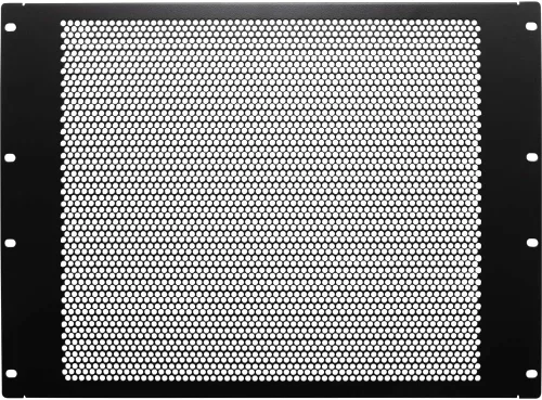 Vista 8 de Navepoint Espaciador de panel de montaje en rack en blanco de 1U con ventilación para gabinete de rack de red de servidores de 19 pulgadas