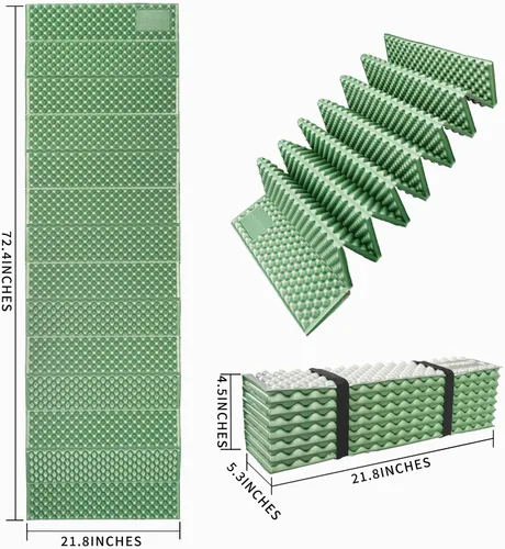 Vista 5 de Camping and Backpacking Foam Sleeping Pad