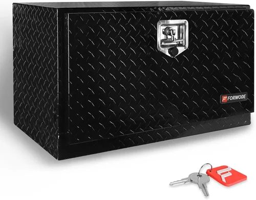 Vista 11 de FORWODE Caja de herramientas de 18 Pulgadas para Carrocería de Camión, de Aluminio, para Camión con Remolque, Caja de Herramientas para Camioneta