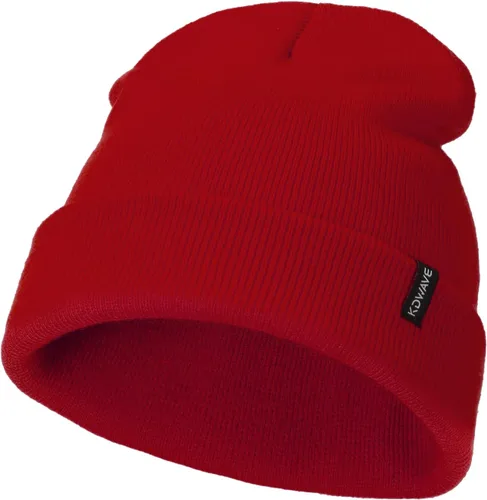 Vista 14 de Gorros de lana para mujeres y hombres, unisex, de punto suave, con puños, diseño de calavera, elástico, color sólido, sombreros de invierno