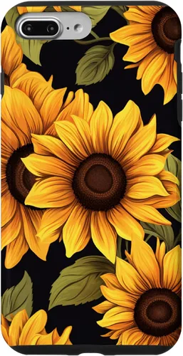 Vista 12 de Aesthetic Sunflowers Funda con diseño de flores silvestres para iPhone 17
