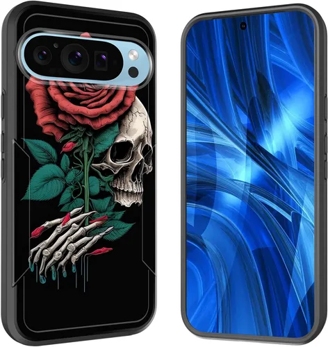 Vista 28 de Funda para Pixel 7A, [probada contra caídas de grado militar] Funda protectora resistente a prueba de golpes para Google Pixel 7A de 6.1 pulgadas