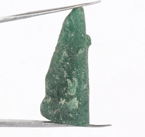 Vista 3 de Gemhub Piedra de jade verde rugosa de 29,35 quilates para joyas, decoración, curación